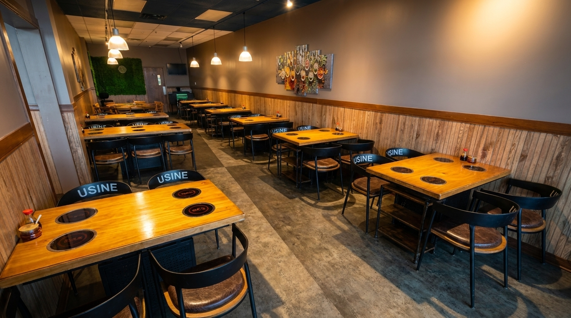 Dine in or take it home