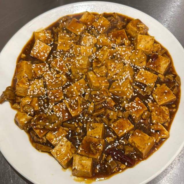 Spicy Mapo Tofu w/ Minced Pork (Spicy).