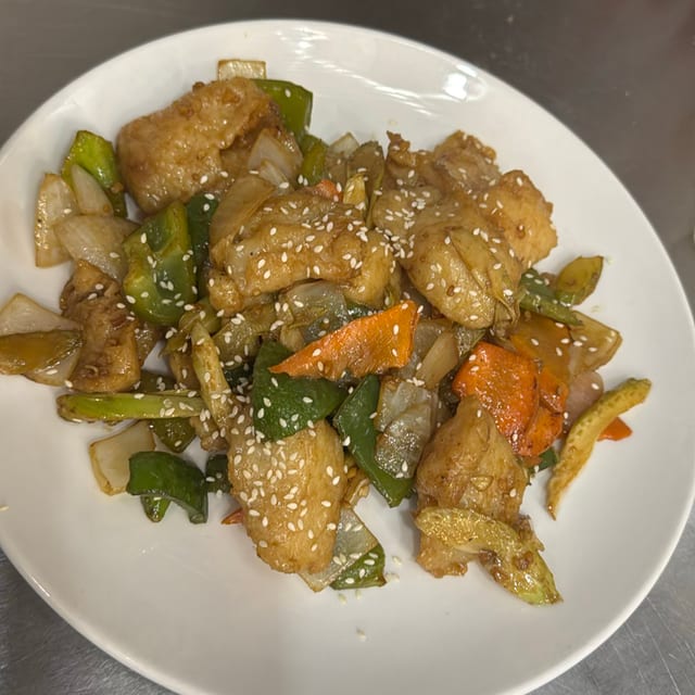 Stewed Fish in Chili Sauce (Spicy).