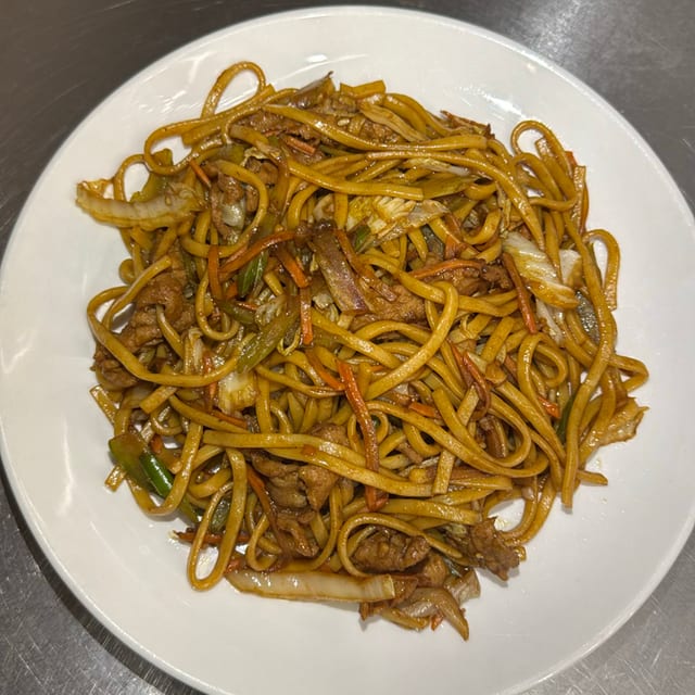 Beef Lo Mein.