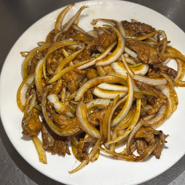 Mongolian Beef.